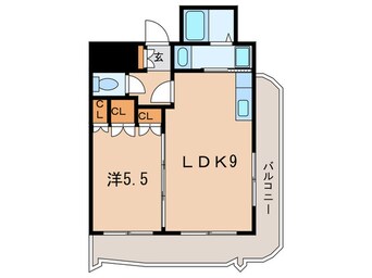 間取図 ロイヤルセンタ－ＢＬＤ ８０