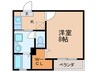 リブレアエムアールⅡ 1Kの間取り
