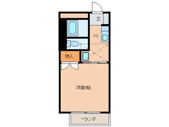 間取図 グランベール櫛原