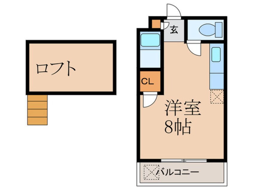 間取図 セピアハイツ日佐