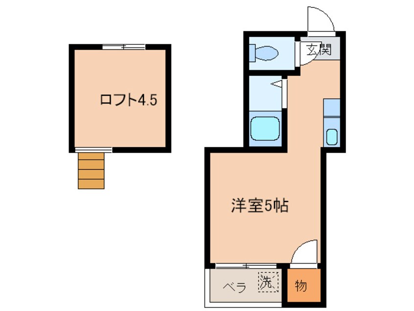 間取図 アルシュ百道