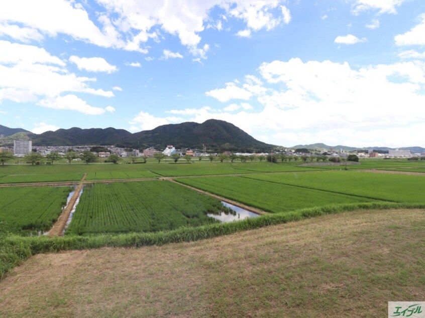 室内からの展望 ソレーユ宗像