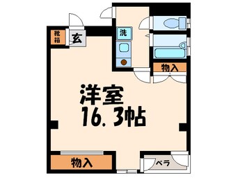 間取図 グランドステータス清川ビル