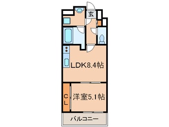 間取図 ナジェスタ大濠