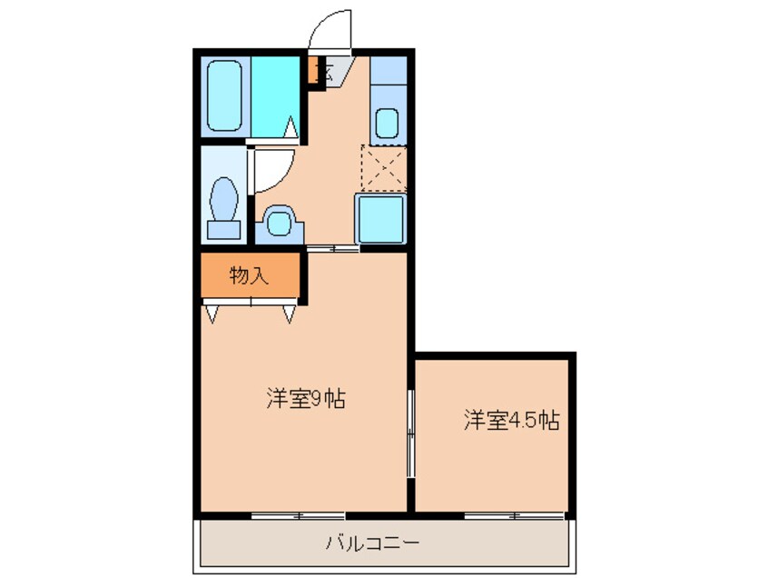 間取図 エルジ－ナ