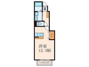 間取図 グレ－スワン