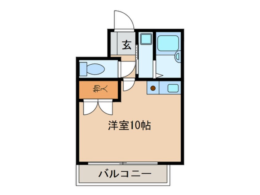 間取図 セラフィン西新南