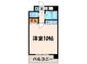 中良ビル 1Rの間取り