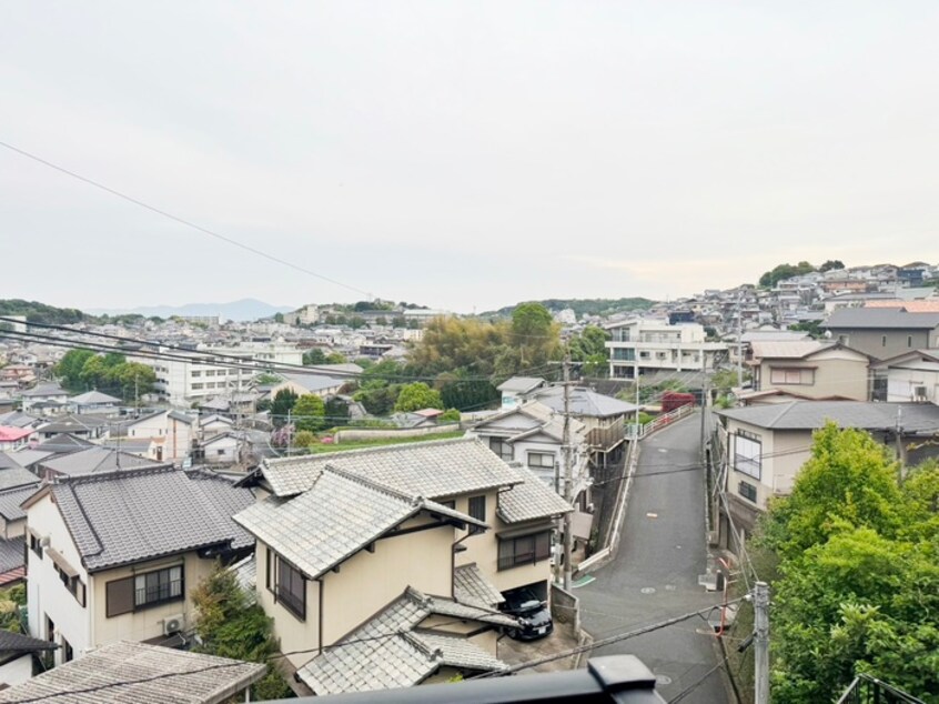 室内からの展望 サニーハイツ
