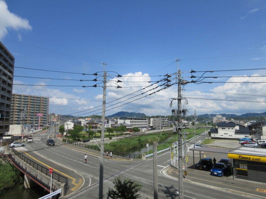 室内からの展望 ニューリバー福間