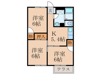 間取図 エミール奈々