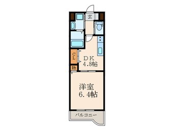 間取図 ア－バンフォレスト片野