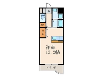 間取図 ア－バンフォレスト片野