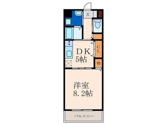 間取図 ア－バンフォレスト片野