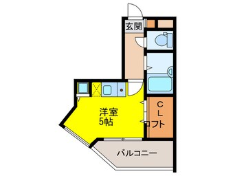 間取図 大橋東舛田ビル