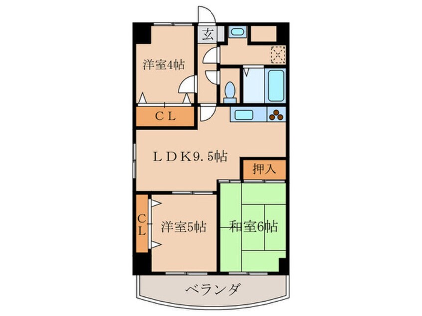 間取図 東洋レジデンス鷹ノ巣