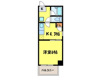 間取図 アリエス平尾Ⅱ