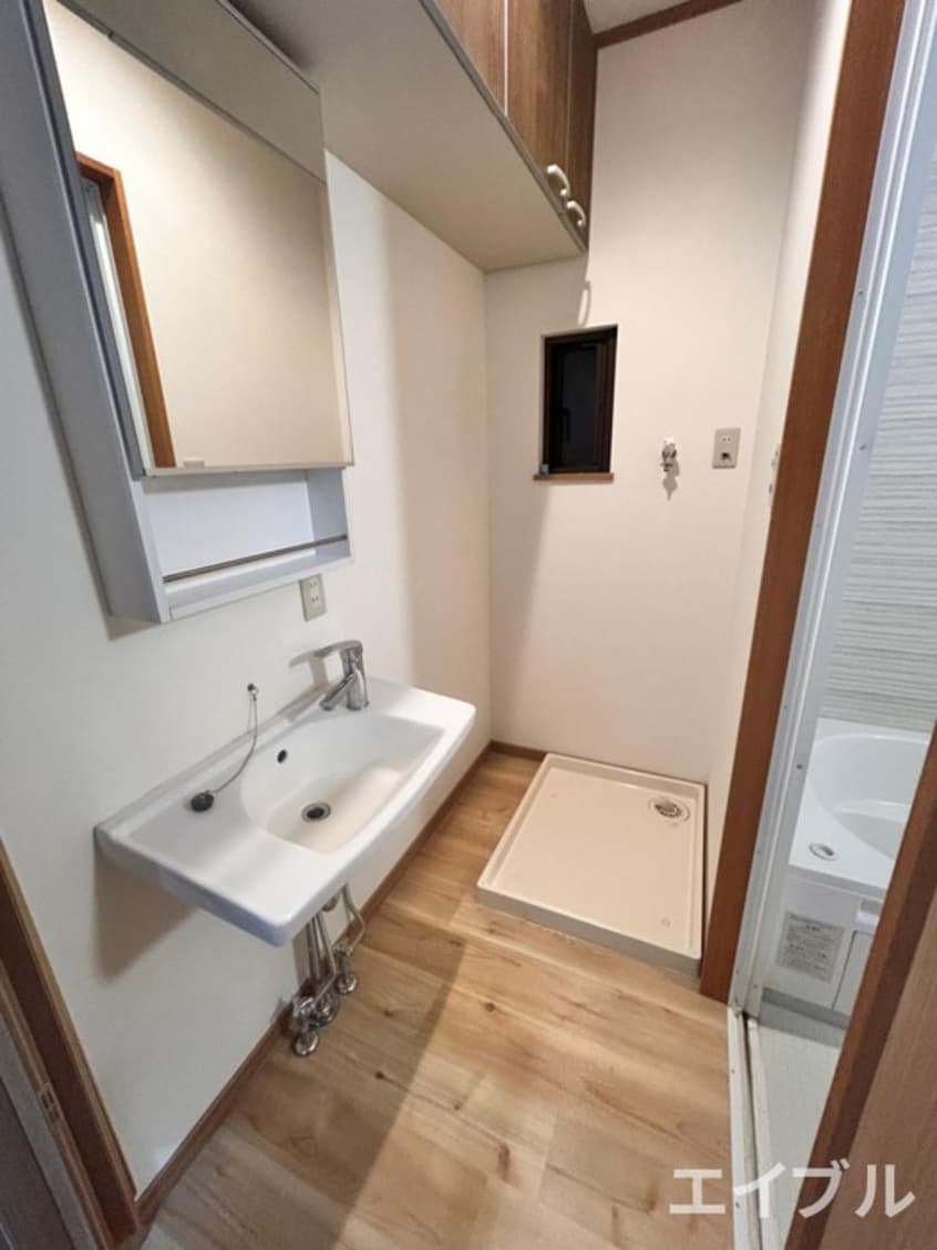 洗面 天降川借家