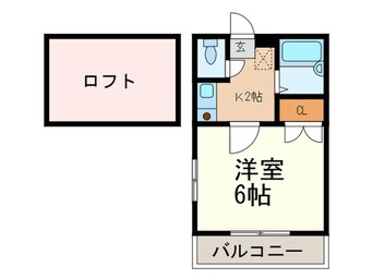 間取図 グレイスコーポ美野島