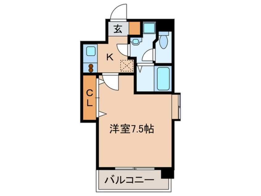 間取図 パルク大濠
