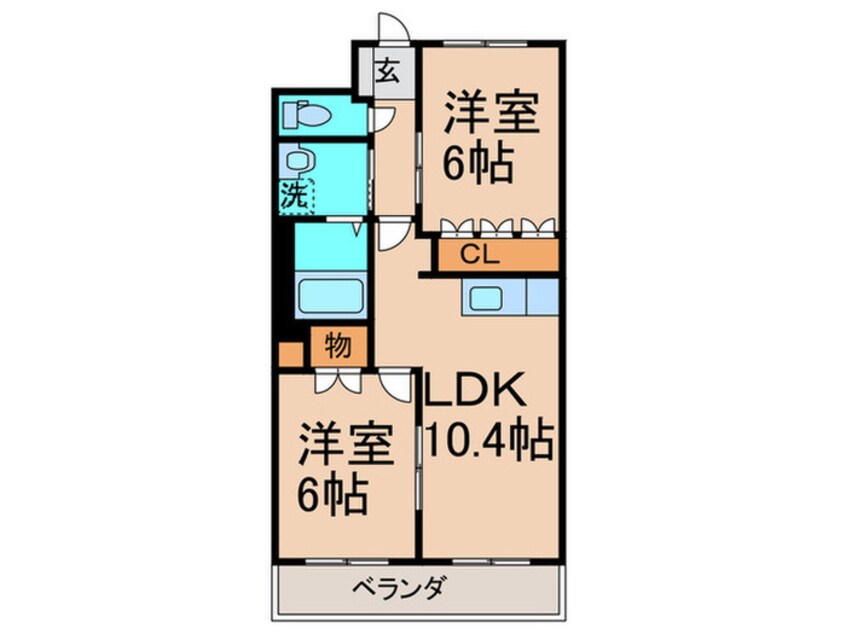 間取図 こもれび