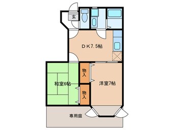 間取図 プレステ－ジⅡ