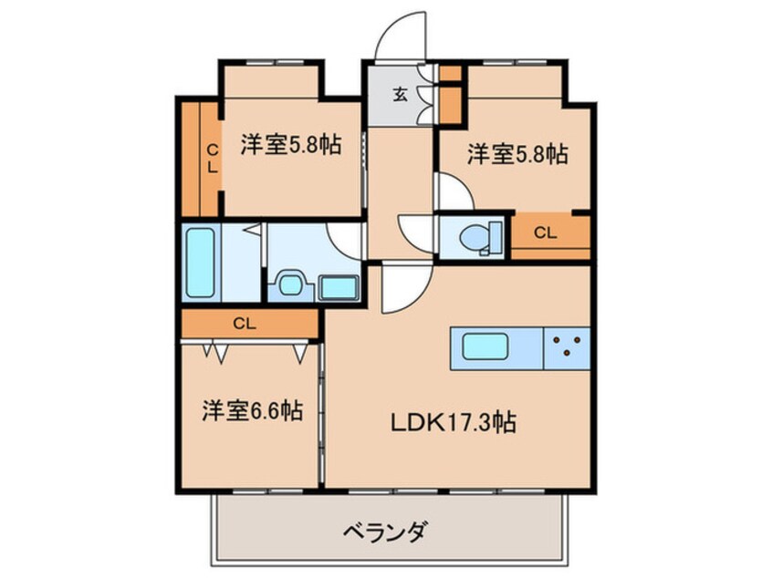 間取図 LEGEND　TAKAMI