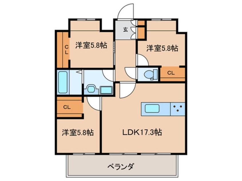 間取図 LEGEND　TAKAMI