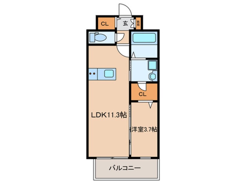 間取図 LEGEND　TAKAMI