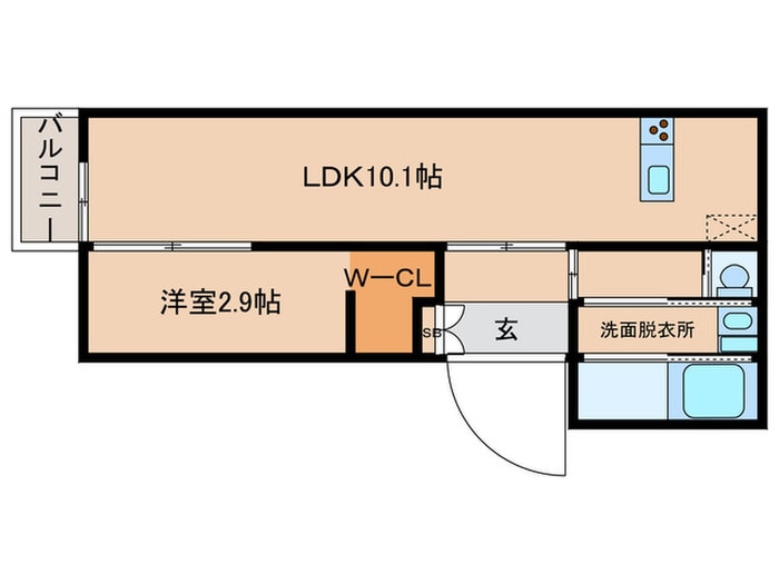 間取り図 ウィルメゾン和白駅前