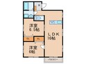 プチメゾン茶屋町Ⅰの間取図