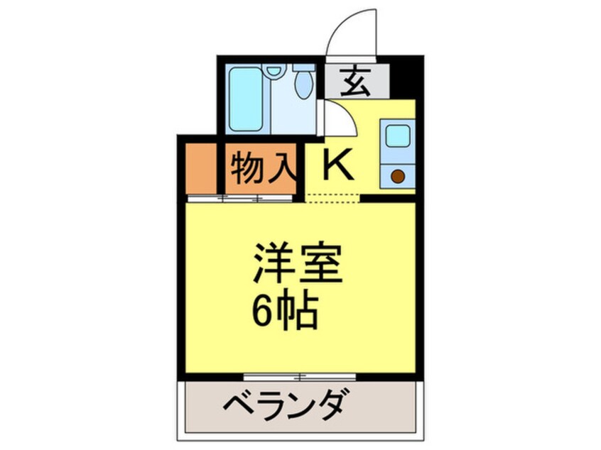 間取図 フォーレスト西折尾