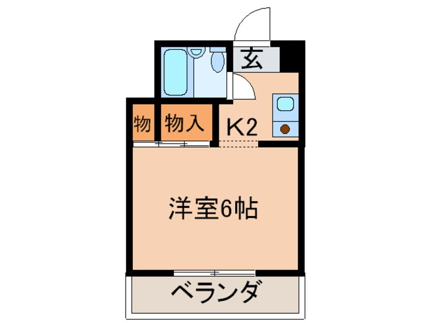 間取図 フォーレスト西折尾