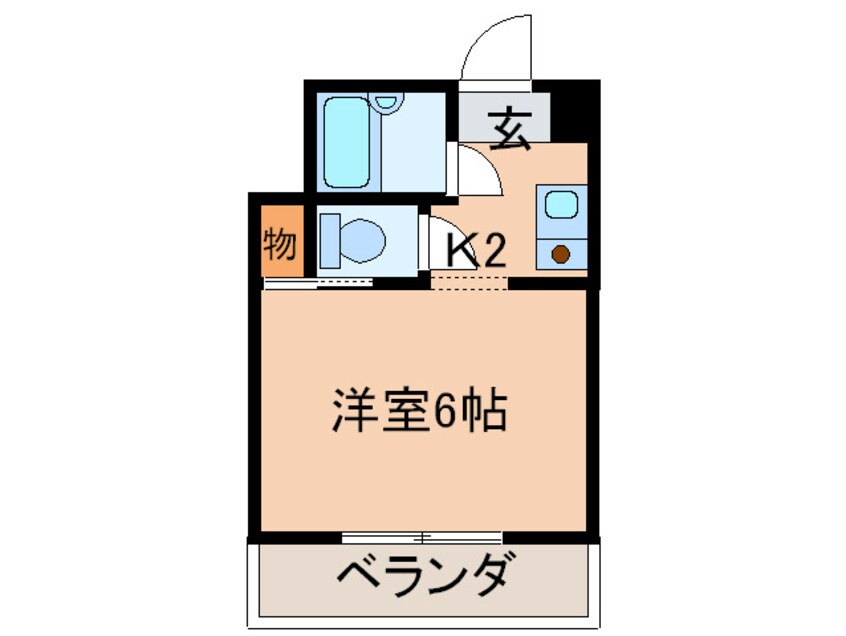 間取図 フォーレスト西折尾