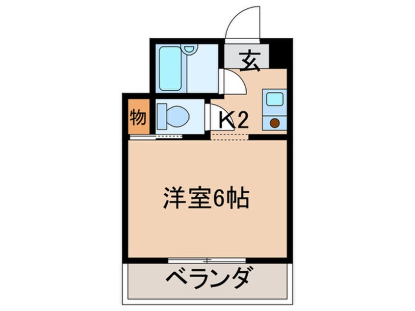 間取図 フォーレスト西折尾