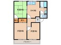 ハイツ古野Cの間取図