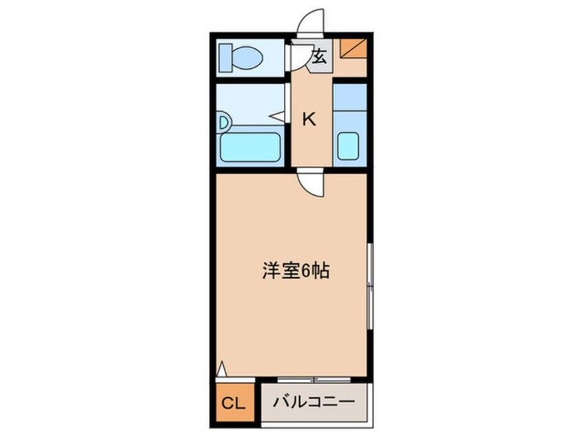 間取図 モーリス鳥飼