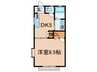 テナシティ　Ａ棟 1DKの間取り