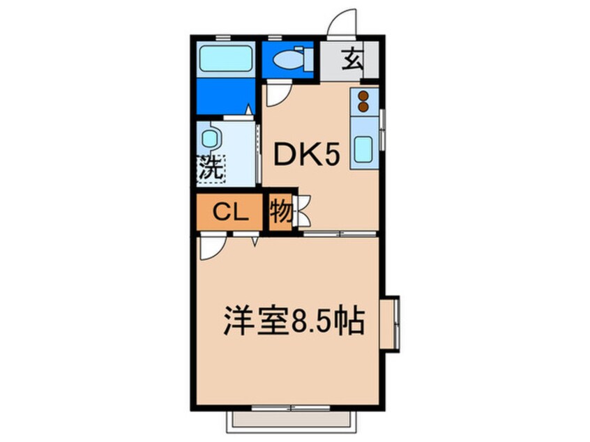 間取図 テナシティ　Ａ棟