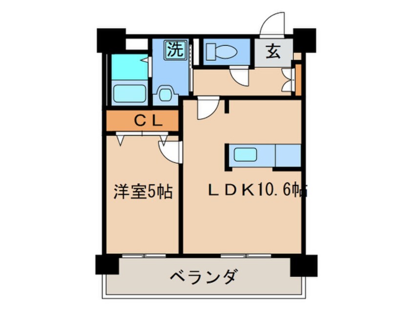 間取図 秋桜中間