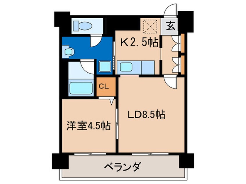 間取図 秋桜中間