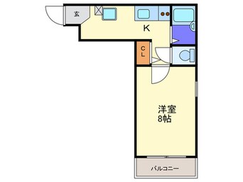 間取図 サフィ－ル高宮