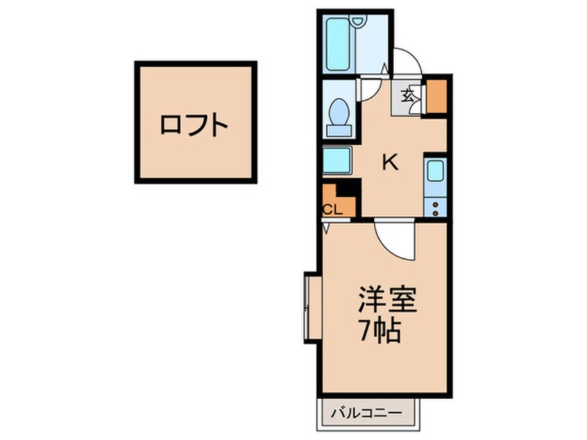 間取図 サンライズガーデン博多Ⅱ