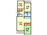 パレス９３ 3LDKの間取り