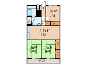 間取図 グレイスコ－ト篠崎