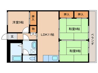 間取図 グレイスコ－ト篠崎