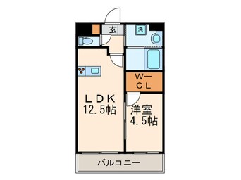 間取図 ｻｳﾞｫｲ ｸﾞﾗﾝﾃﾞｳﾞｨﾙ(802)