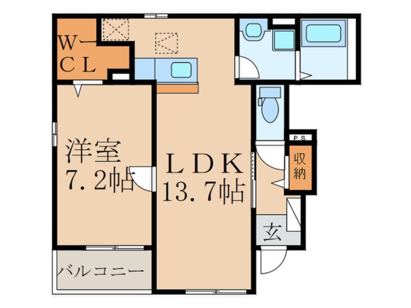 間取図 メゾンあおばⅠ