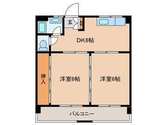 間取図 第一佐田ビル