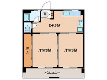 間取図 第一佐田ビル